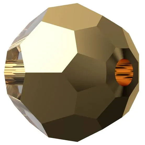 [500004303500] 5000 4mm CRYSTAL.AURUM 2er