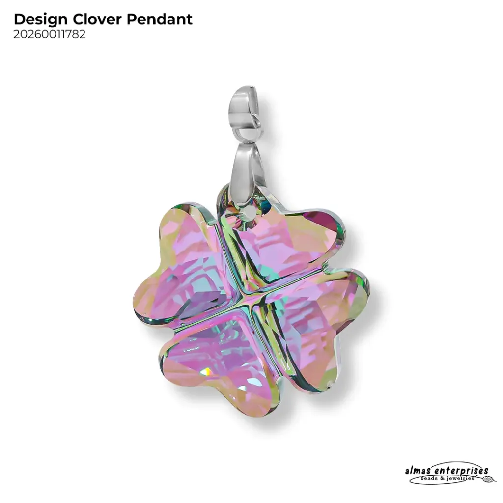 [2026001178] Design Clover Pendant (28mm)