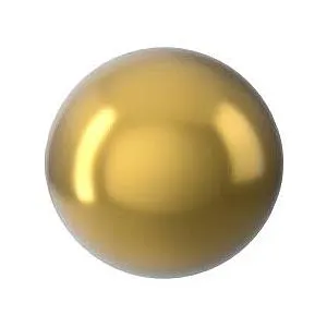 5810 3MM CRYSTAL ROYAL GOLD PEARL