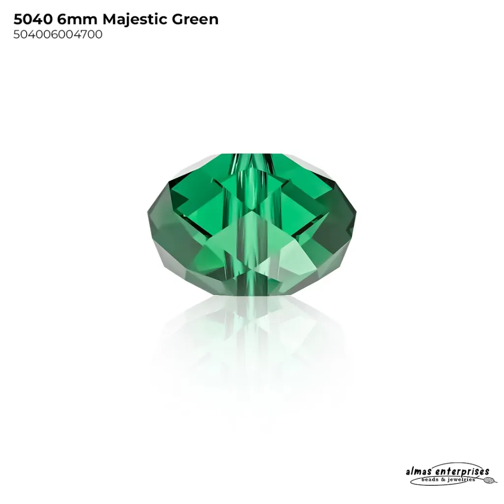 [504006004700] 5040 6MM MAJES GREEN