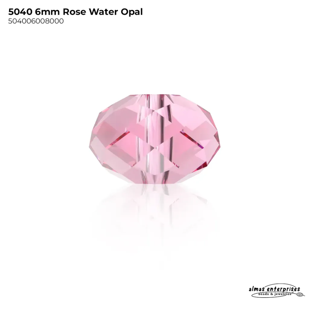 [504006008000] 5040 6MM ROSE WATEROPAL
