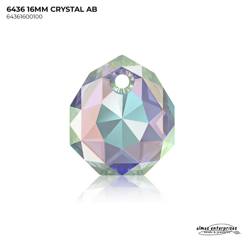 [64361600100] 6436 16MM CRYSTAL AB