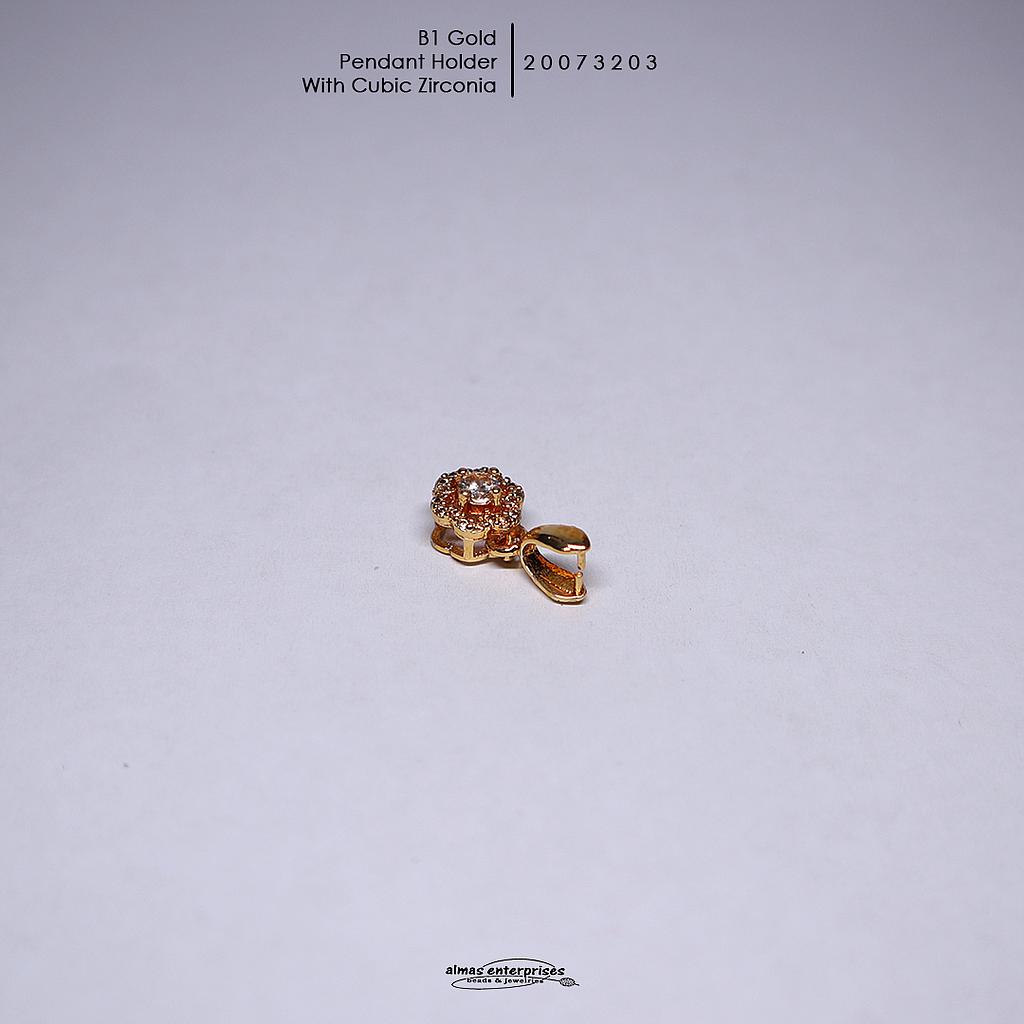 Pendant Holder With CZ B1