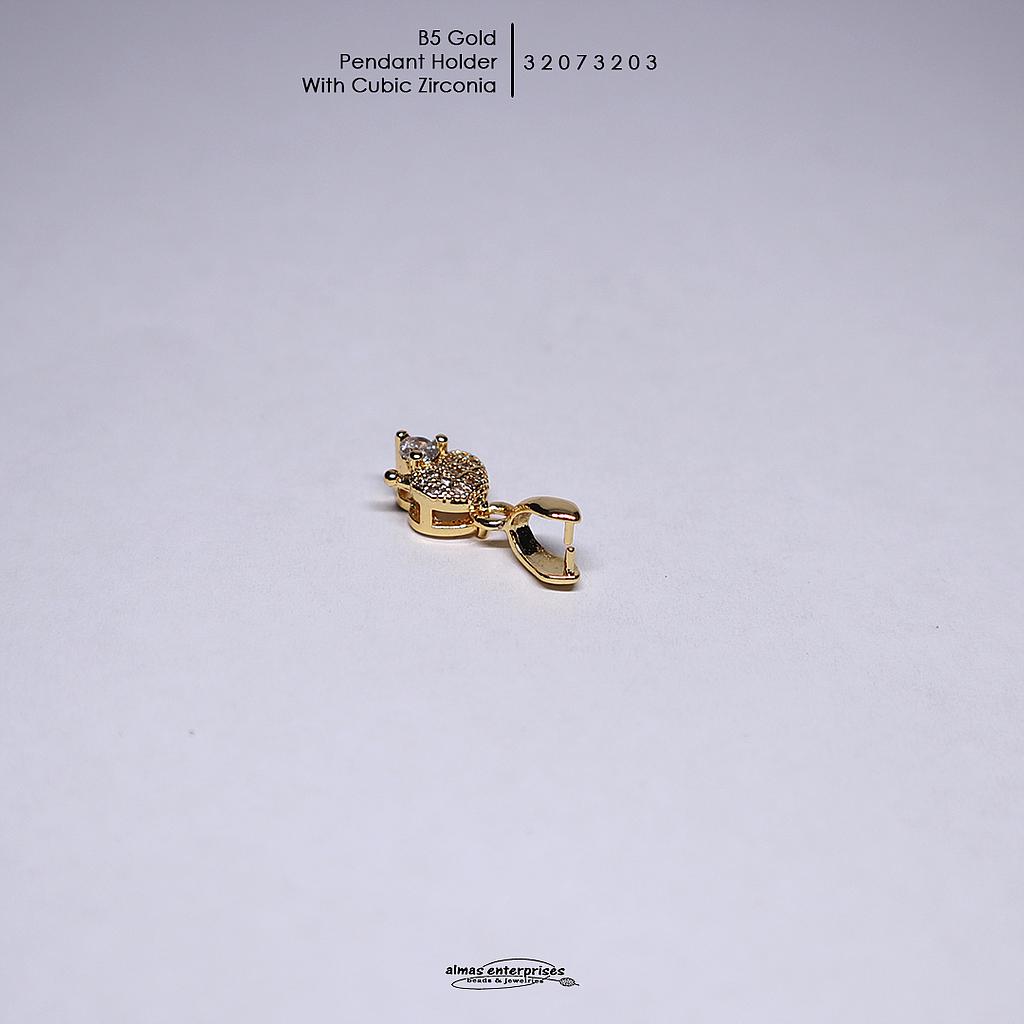 Pendant Holder With CZ B5