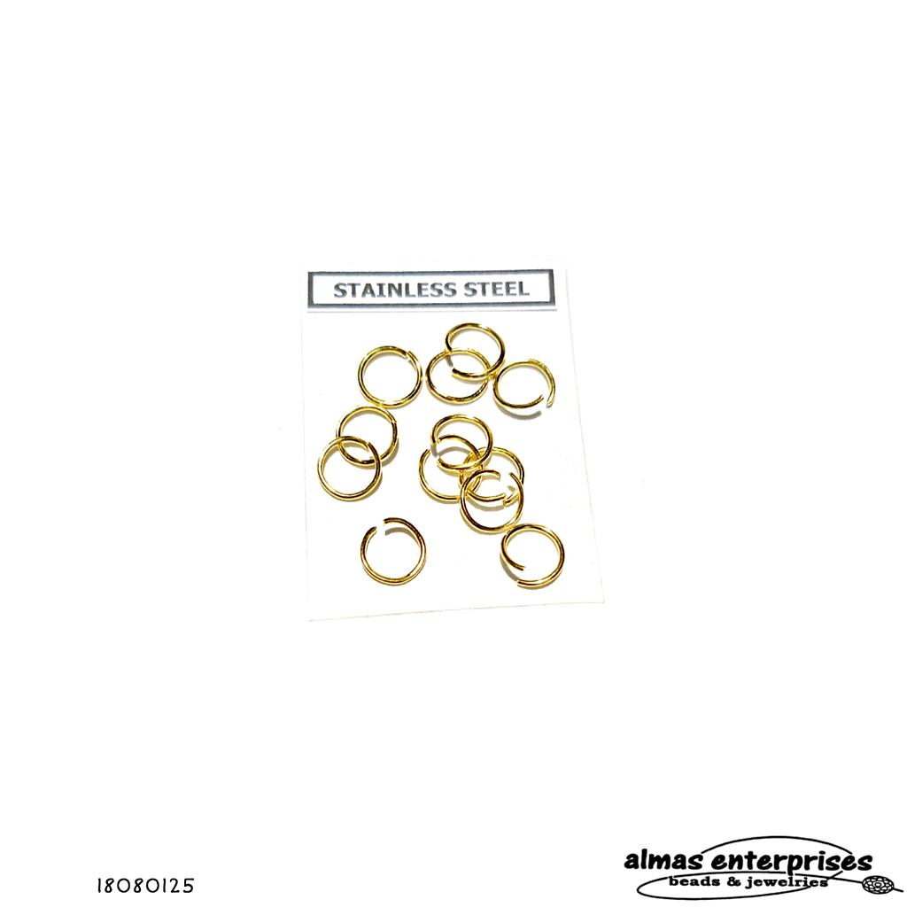 KK 451 8mm Rd Jumpring /12pcs