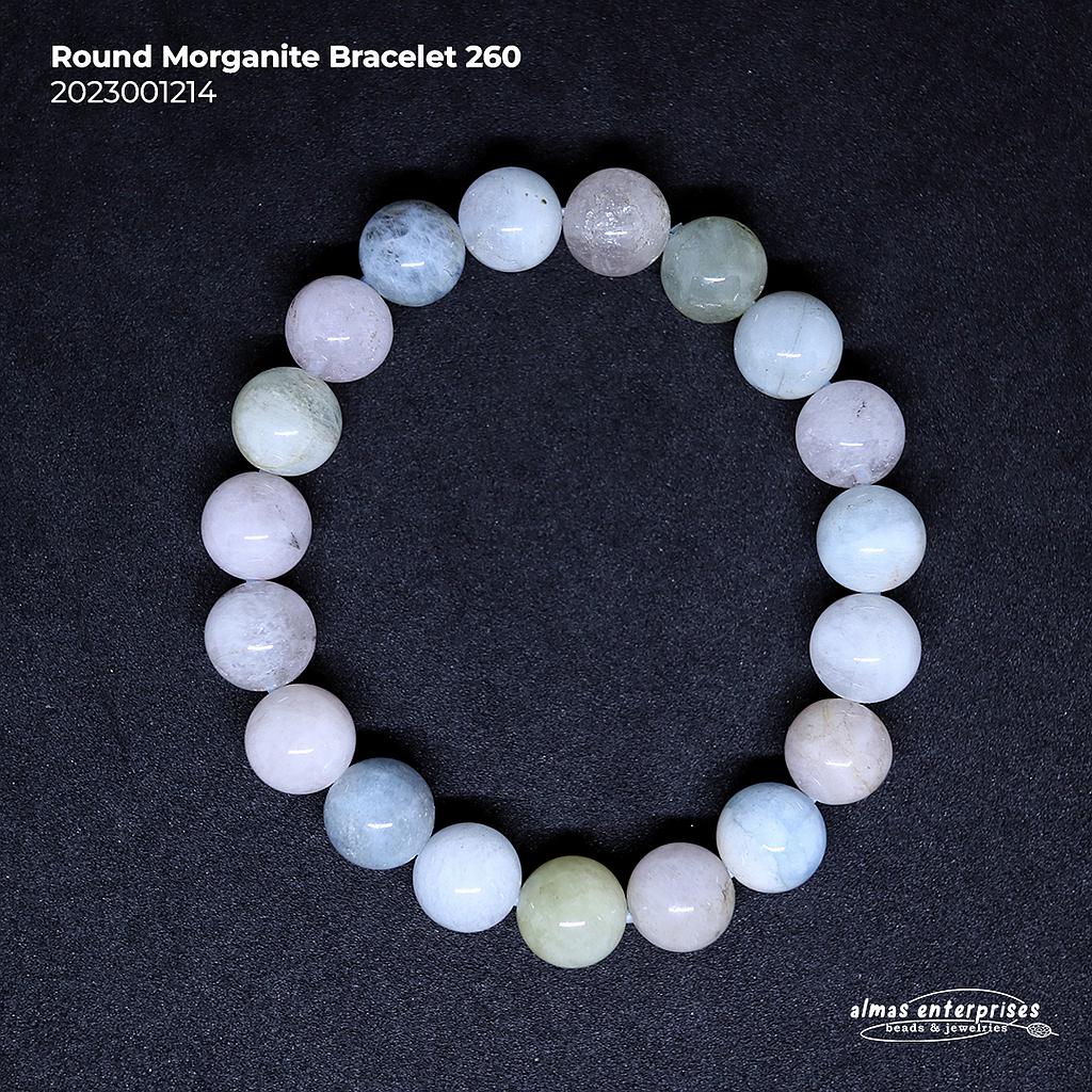 Round Morganite Bracelet