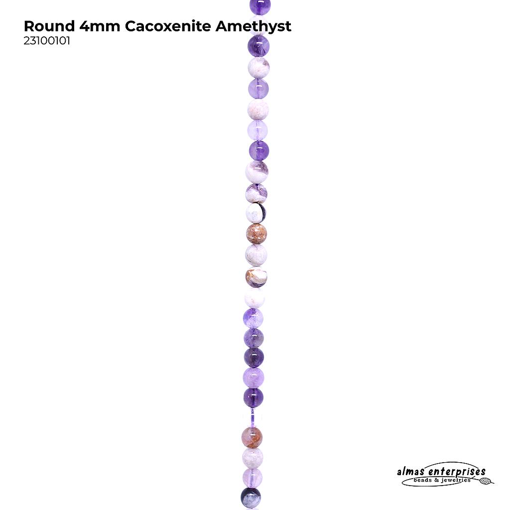 Round Cacoxenite Amethyst
