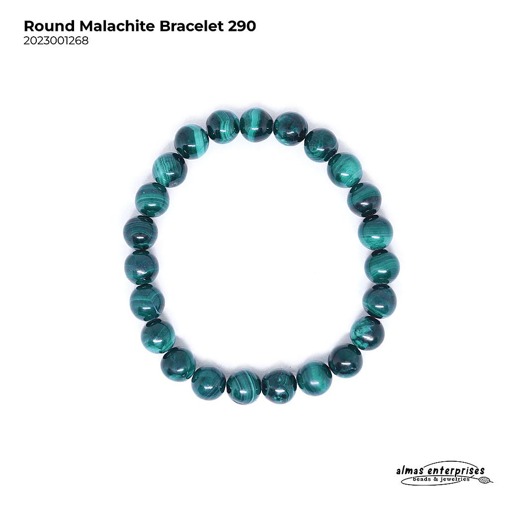 Round Malachite Bracelet