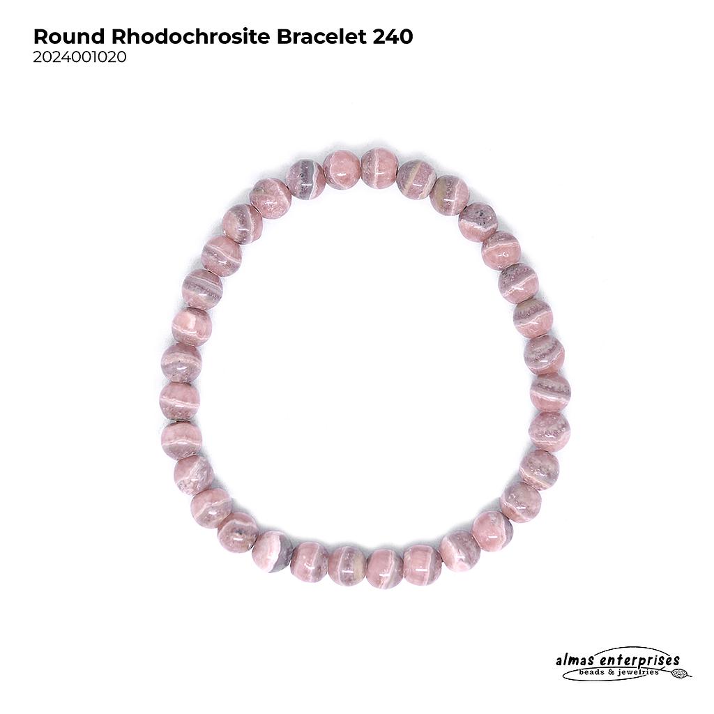 Rd Rhodochrosite Bracelet