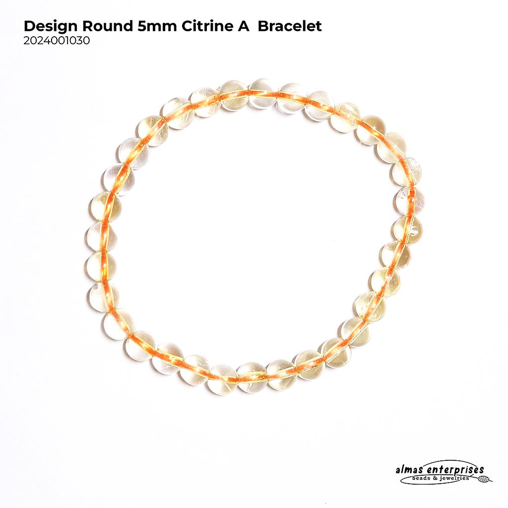 Design Rd Citrine A Bracelet