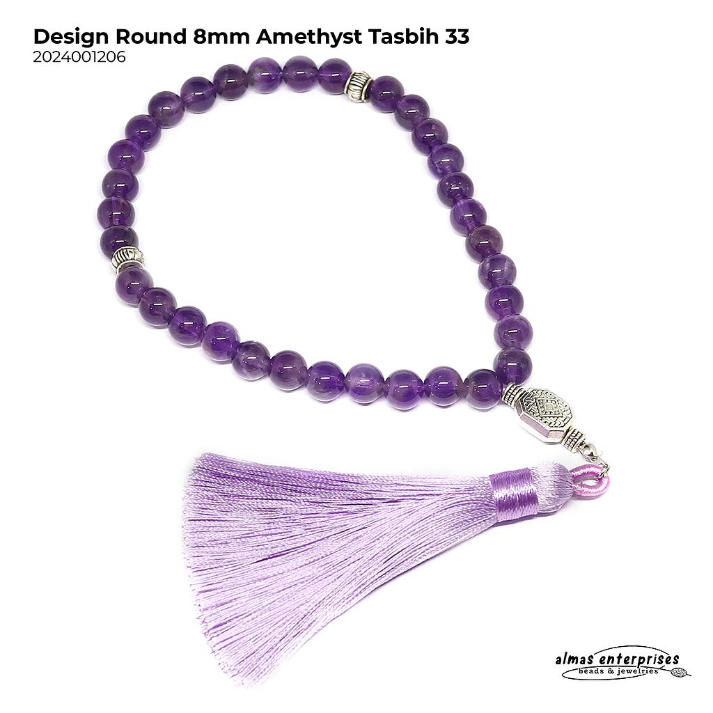 Design Rd 8mm Tasbih 33