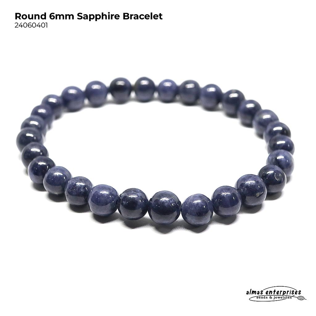 Round Sapphire Bracelet
