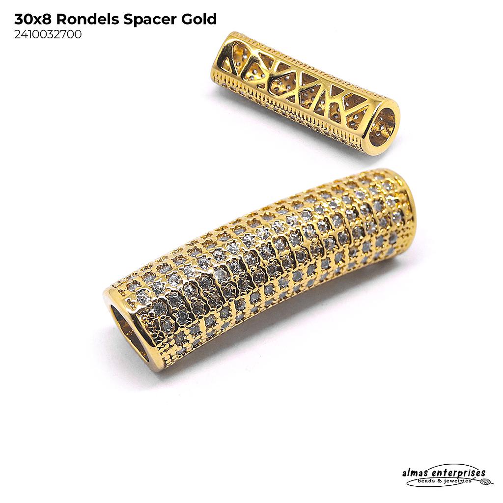 30x8mm Rondels Spacer