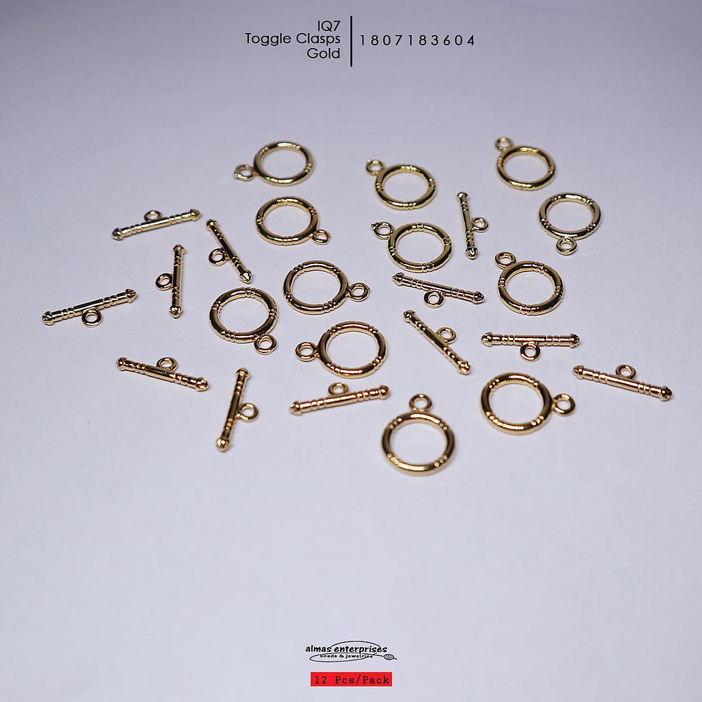 IQ7 Toggle Clasps/12