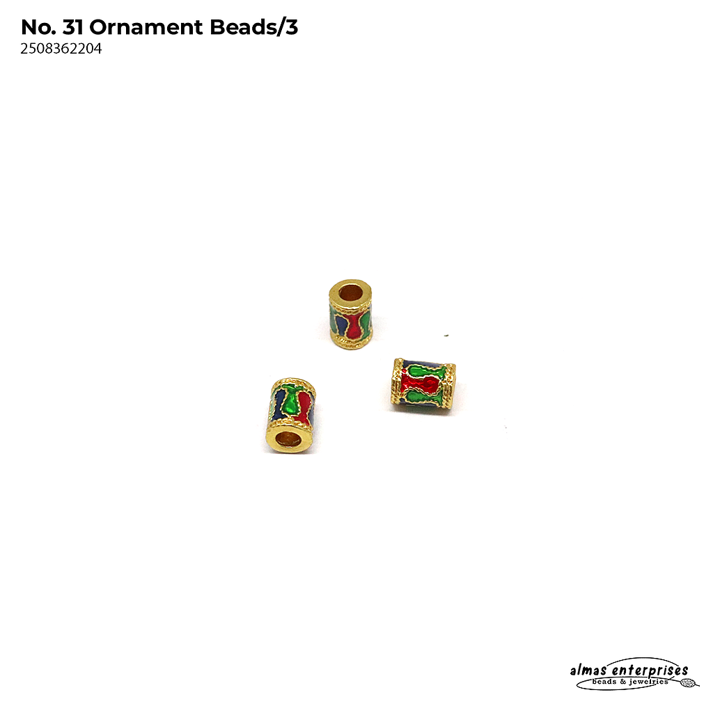 Ornament Beads Part III /3pcs
