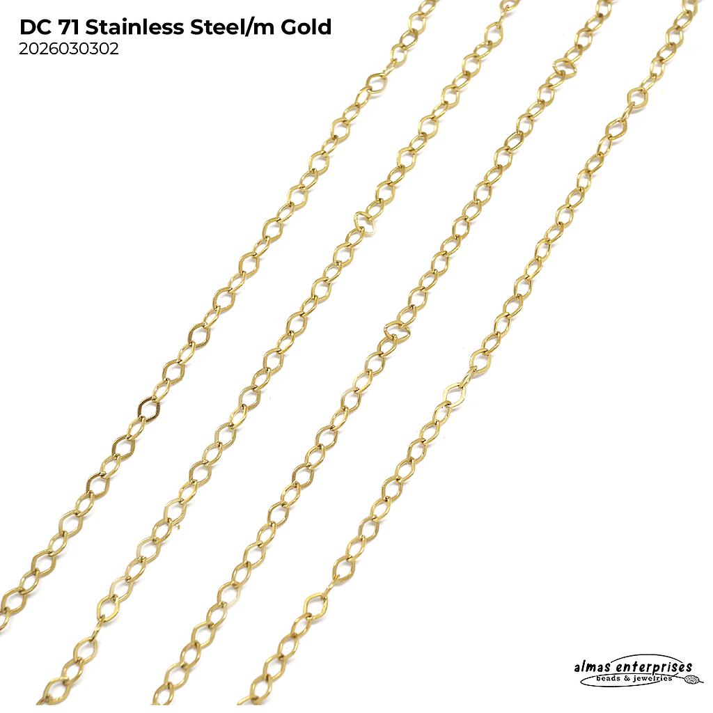 DC 71 Stainless Steel /m