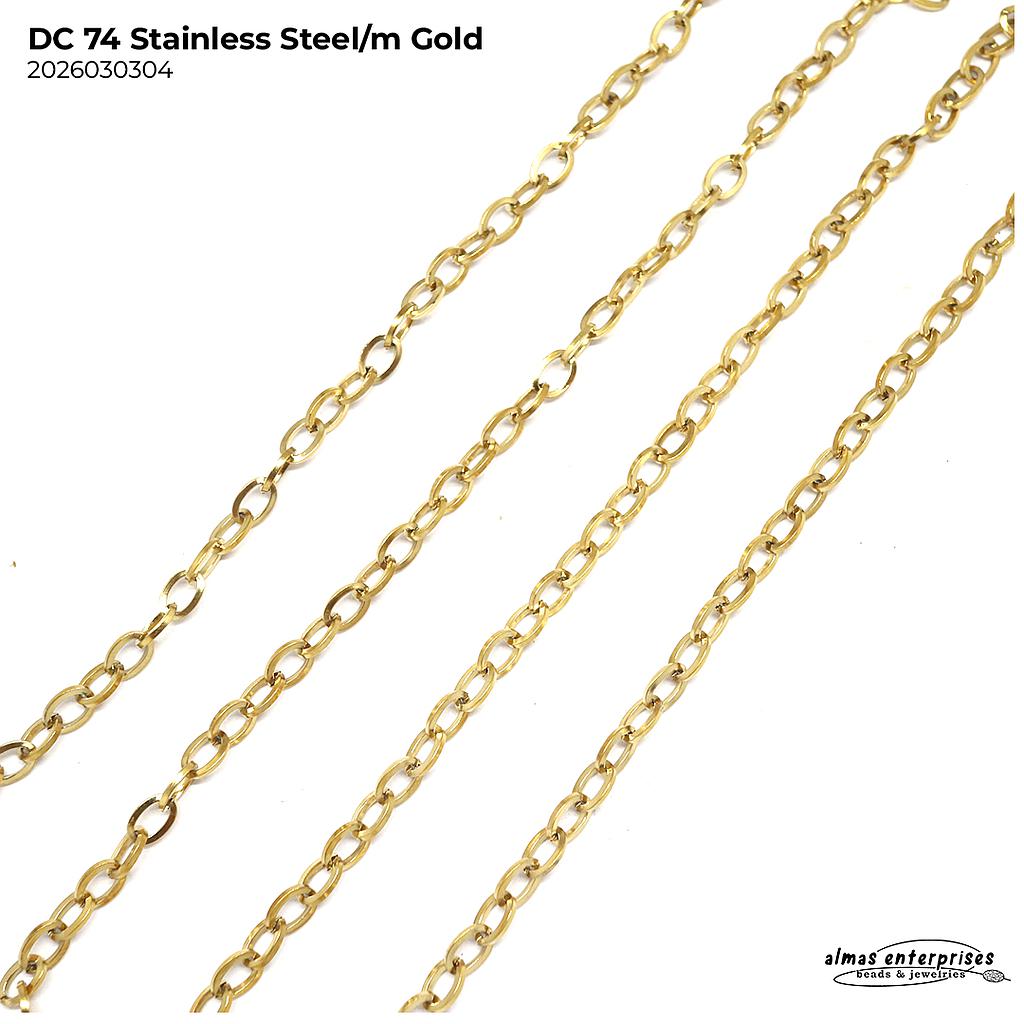DC 74 Stainless Steel /m