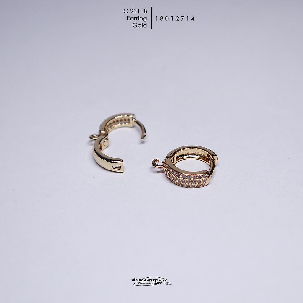 C 2318 Earring/pair