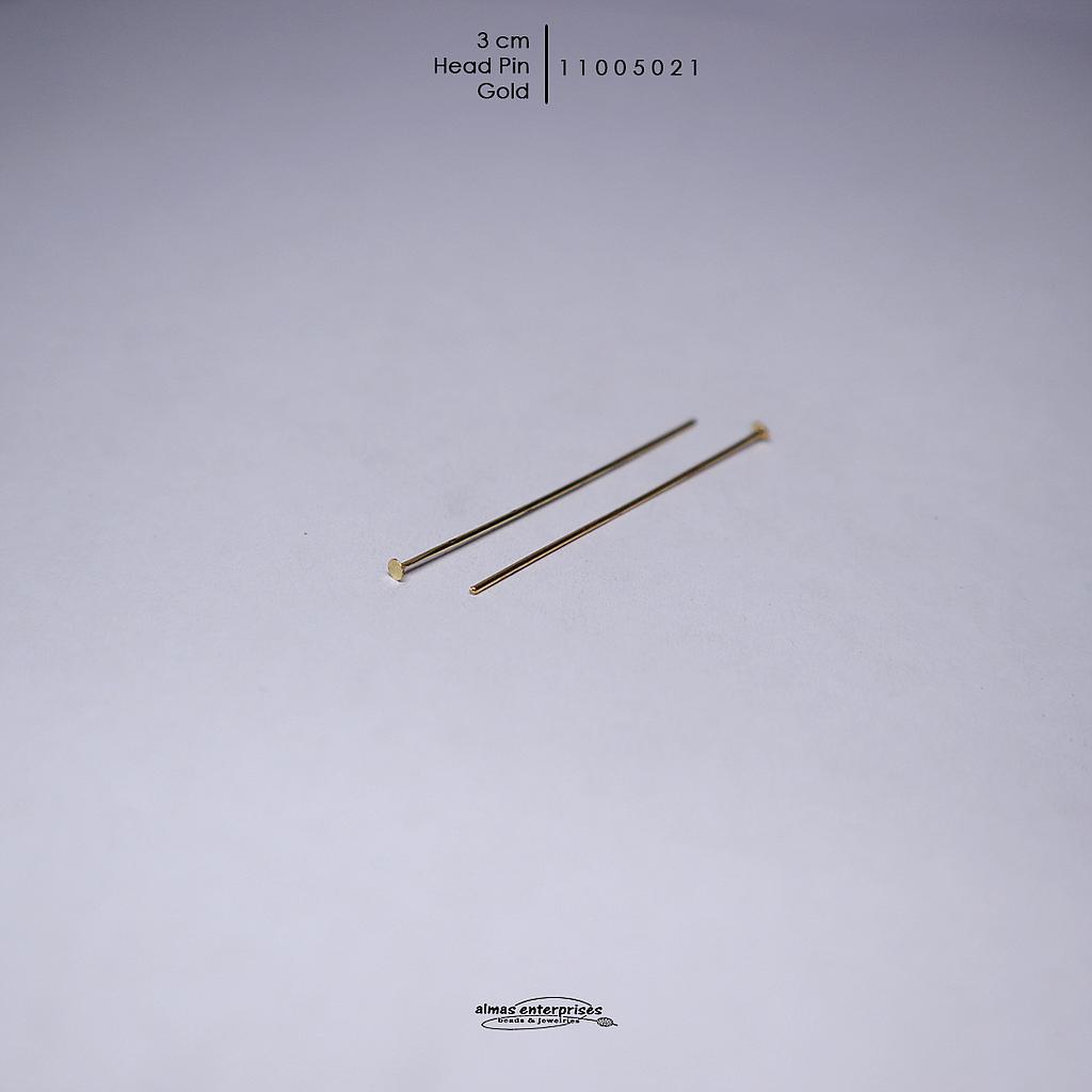 3cm Head Pin/gross