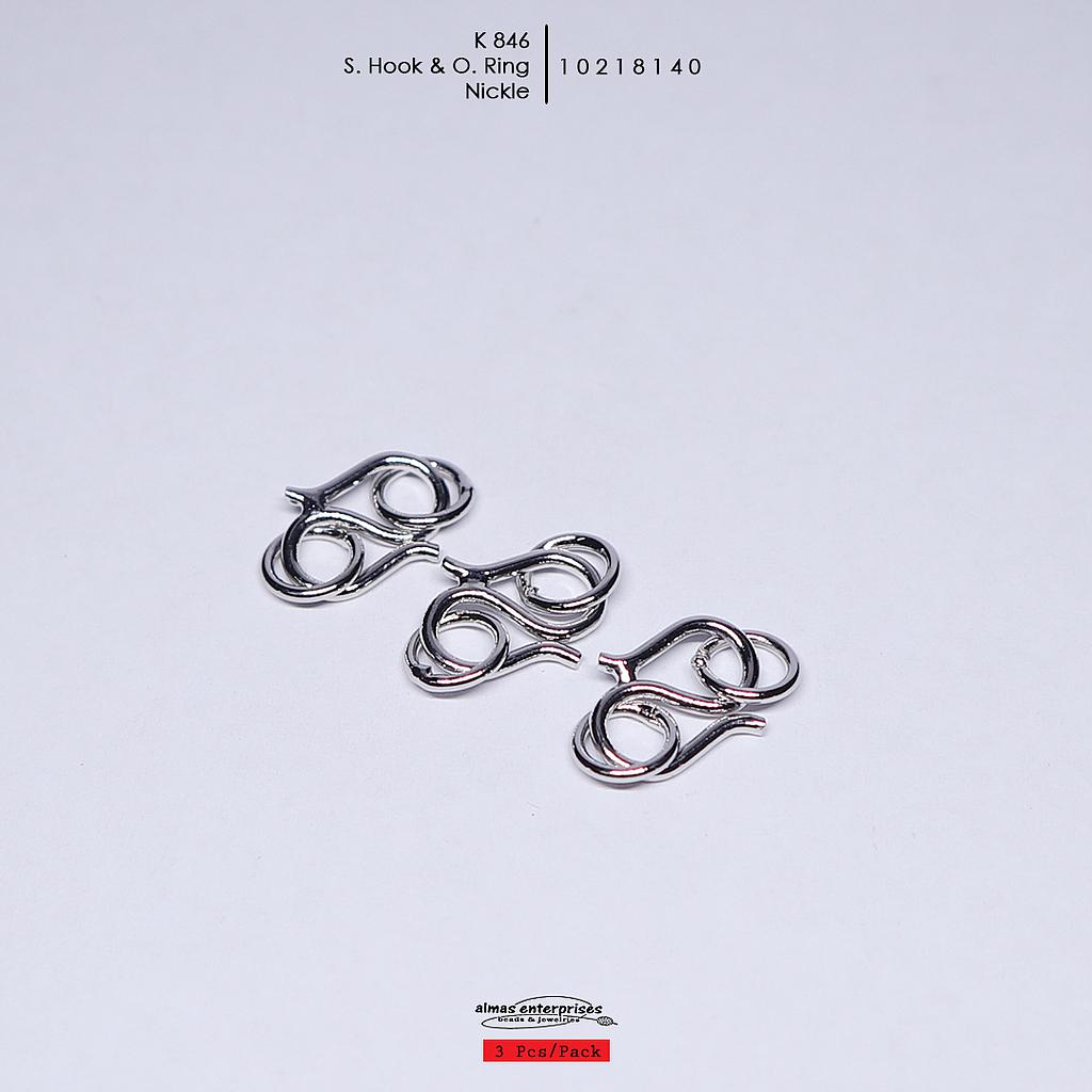 K846 S-hook + O ring Small/3