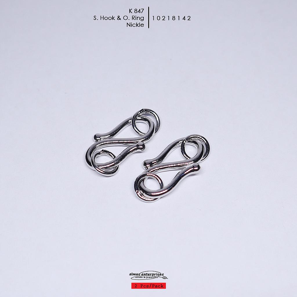 K847 S-hook + O Ring Big/2