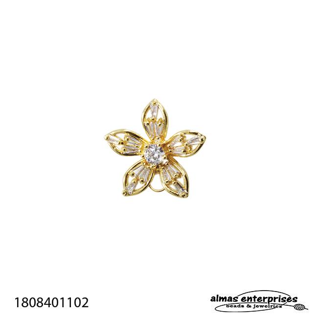 No.11 Brooch With CZ