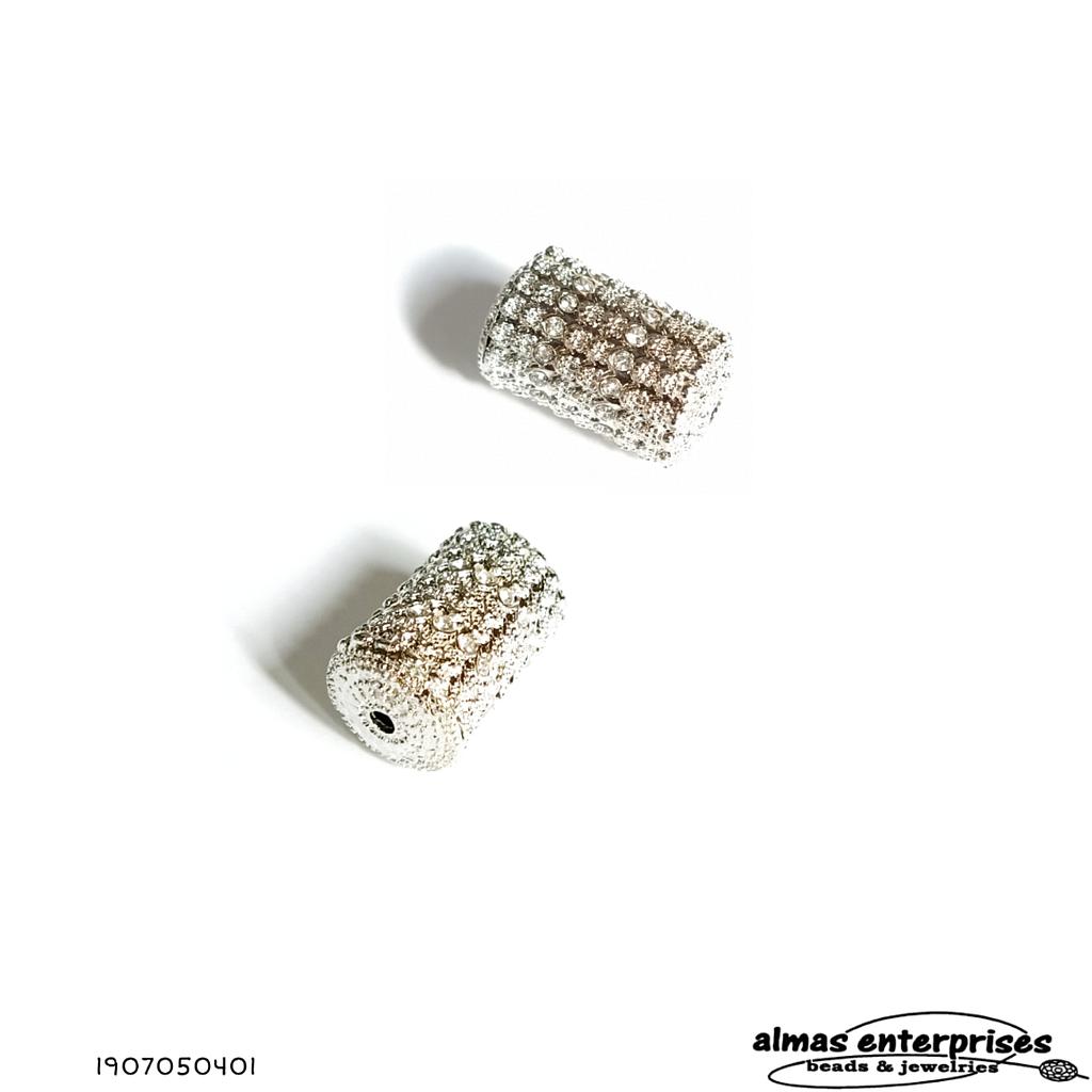 No.7 Big Beads With CZ NC