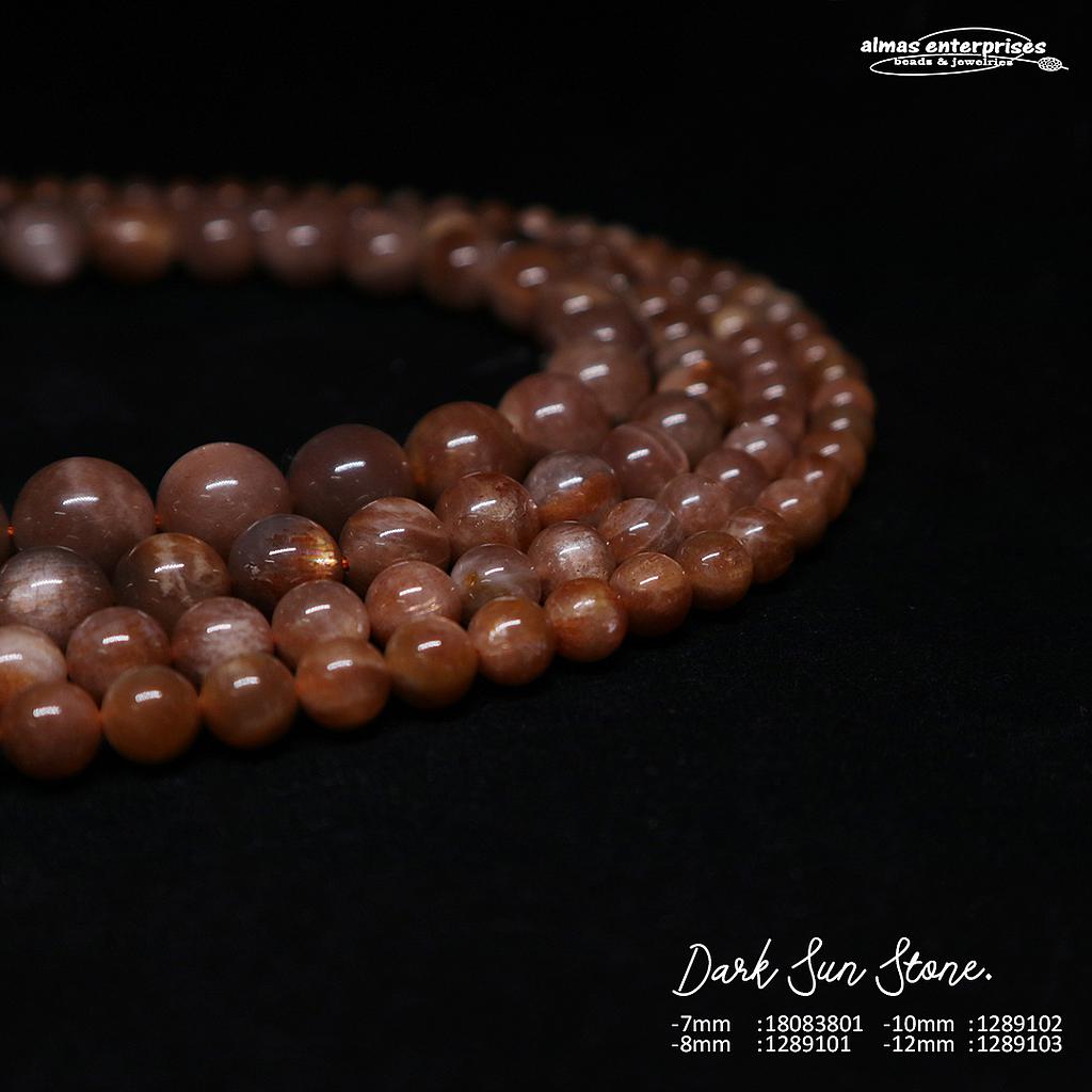 Round Dark Sun Stone