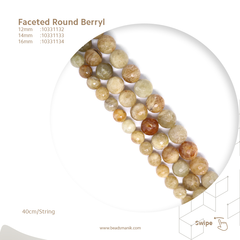 Faceted Round Berryl