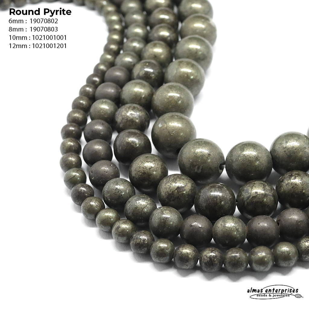 Round Pyrite Stone