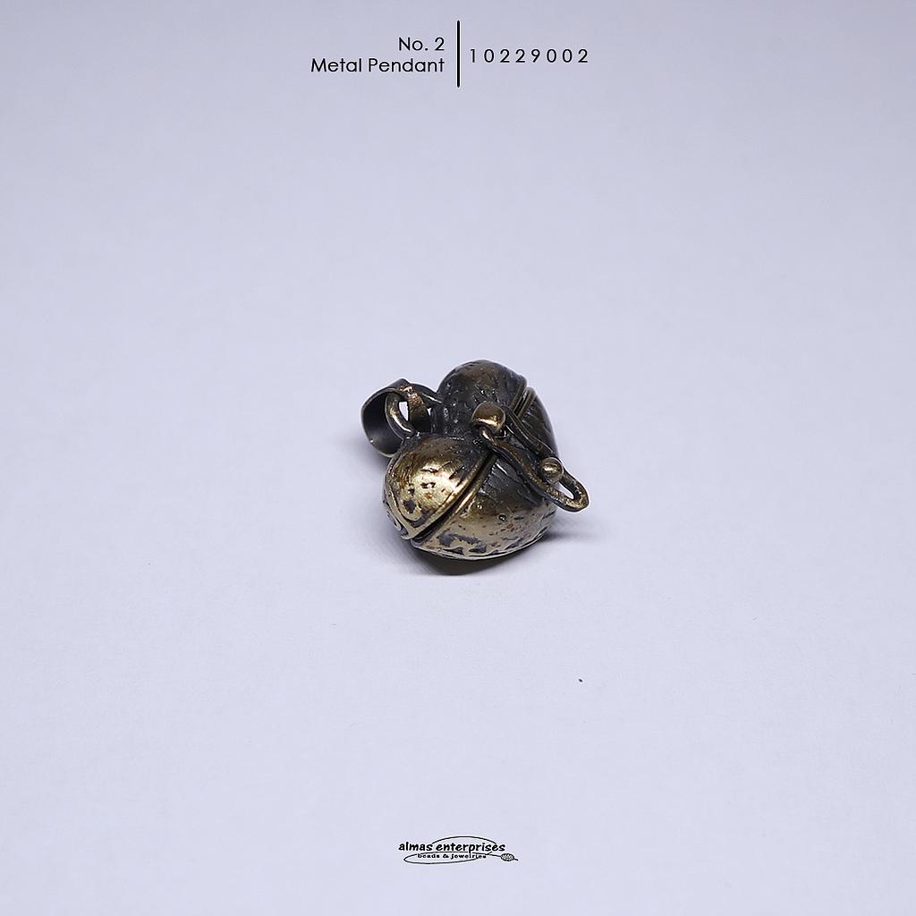 No.2 Love AB Metal Pendant