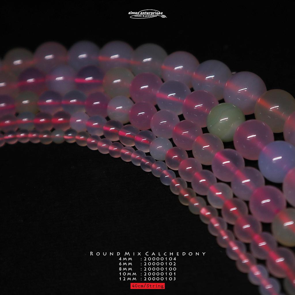 Round Mix Chalcedony
