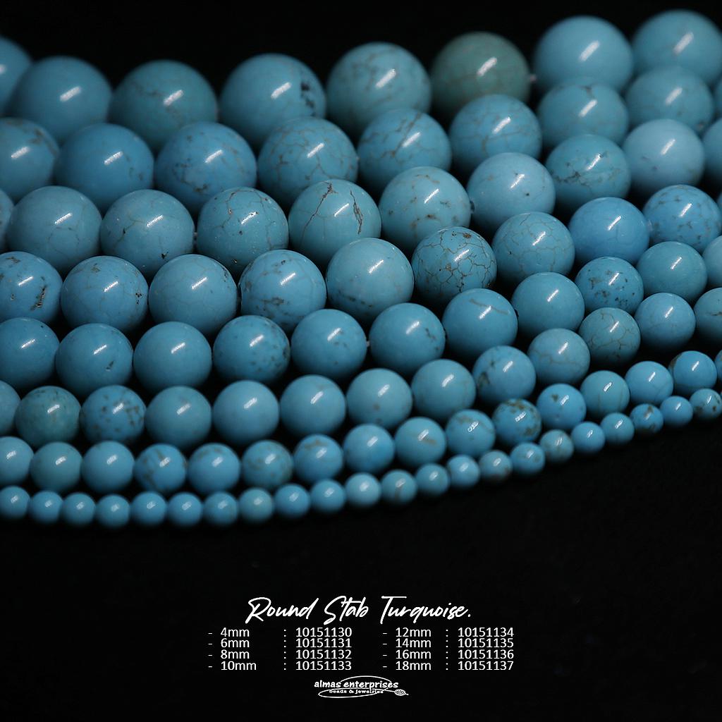 Round Stab Turquoise