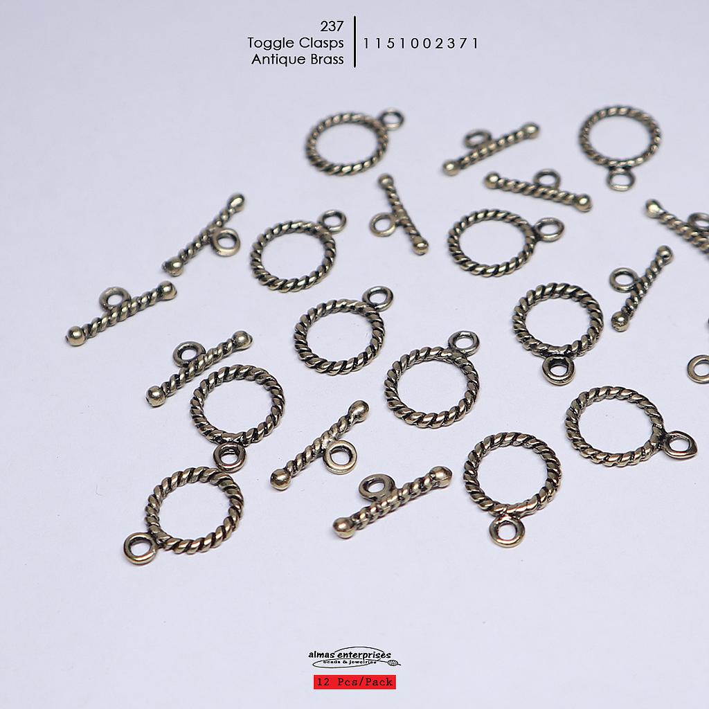 237 Toggle Clasps/12pair