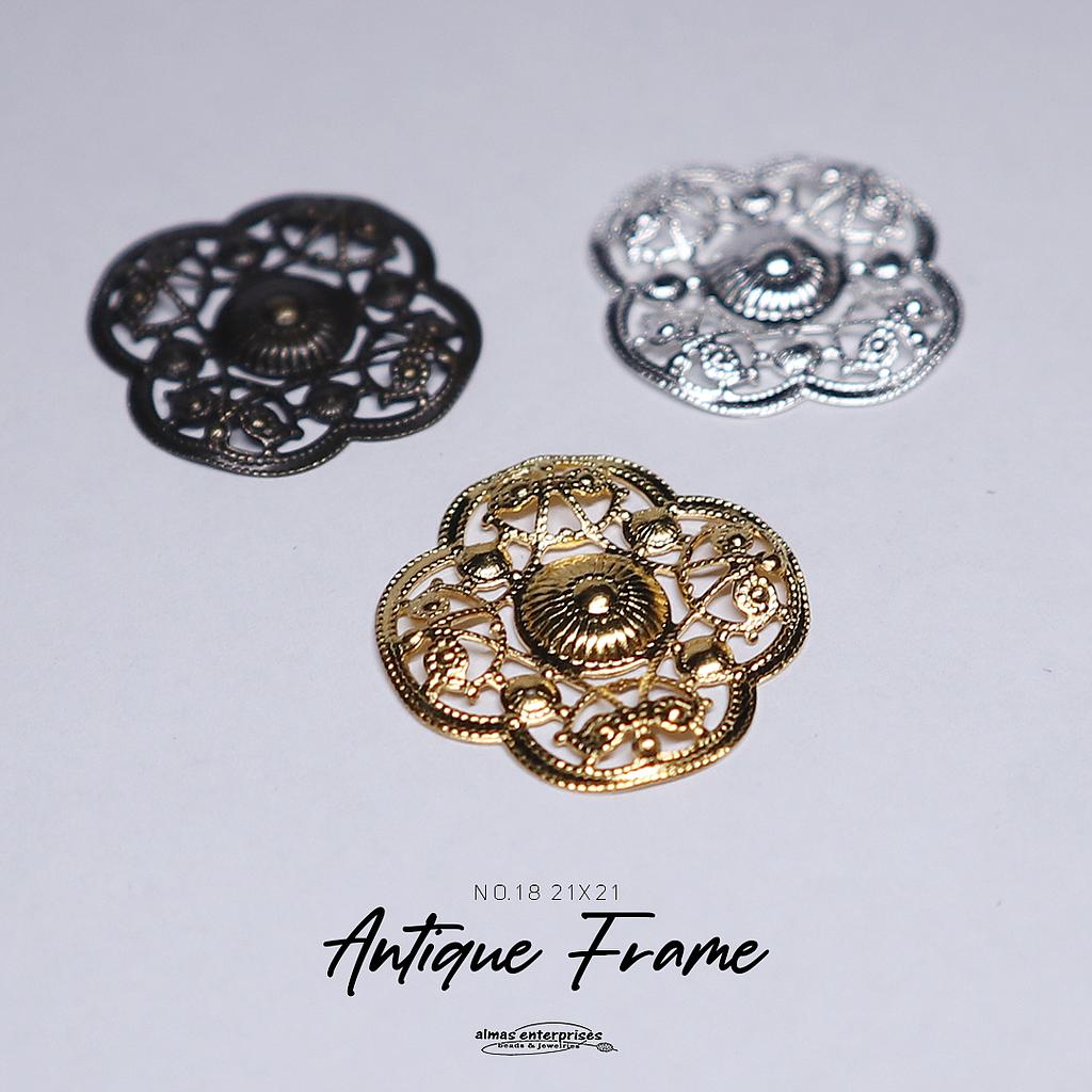 No.18 21x21 Antiq Frame/6