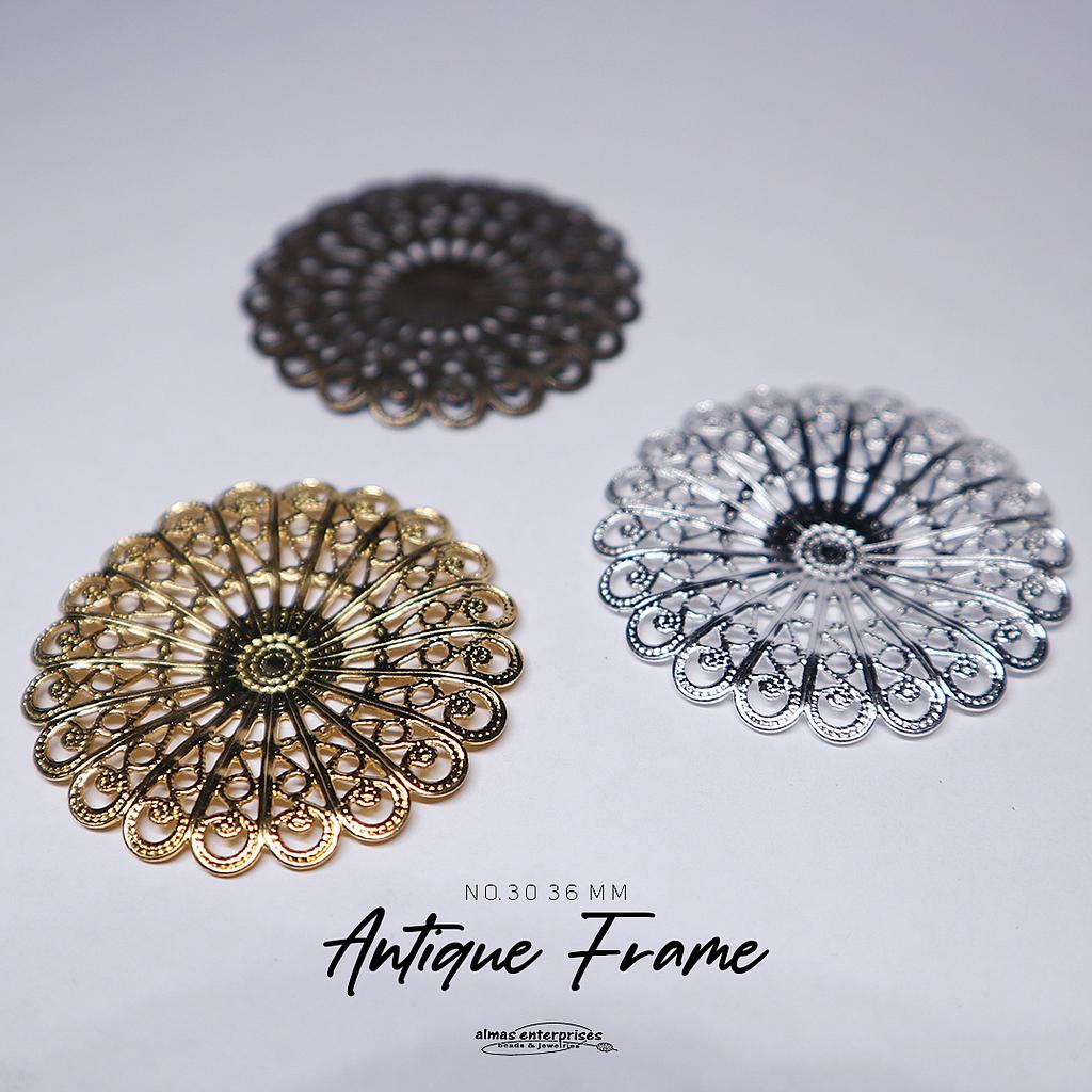 No.30 36mm Antiq Frame/3