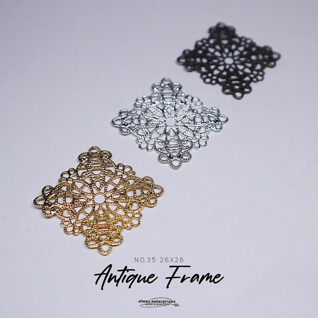 No.35 26x26 Antiq Frame/4