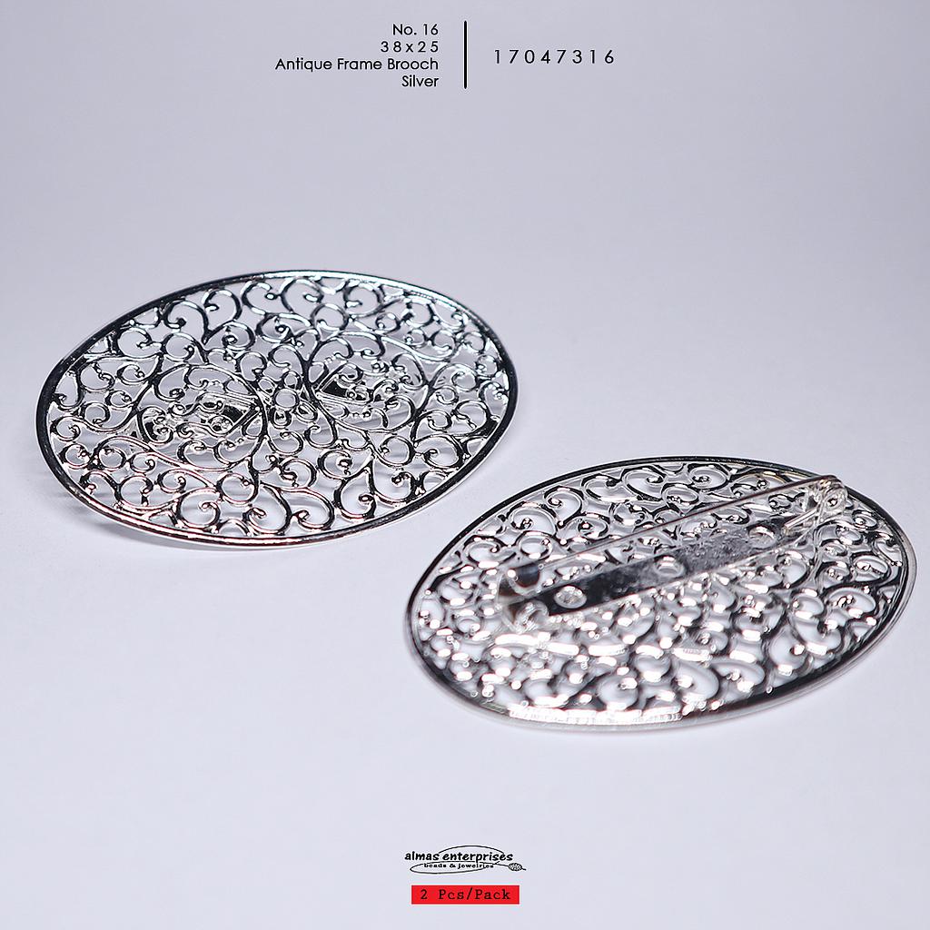 No.16 38x55 Antiq Frame Brooch/2