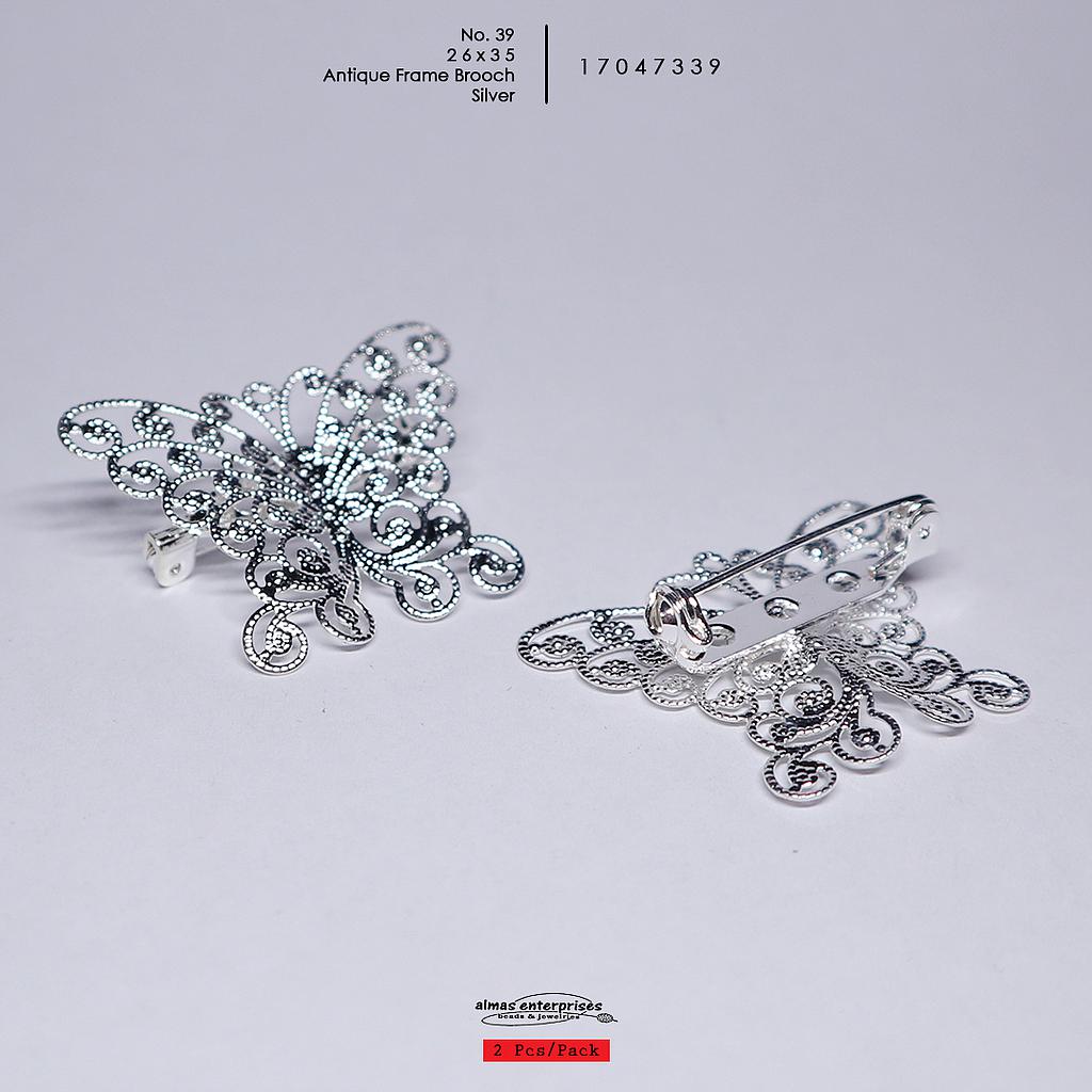 No.39 26x35 Antiq Frame Brooch/2