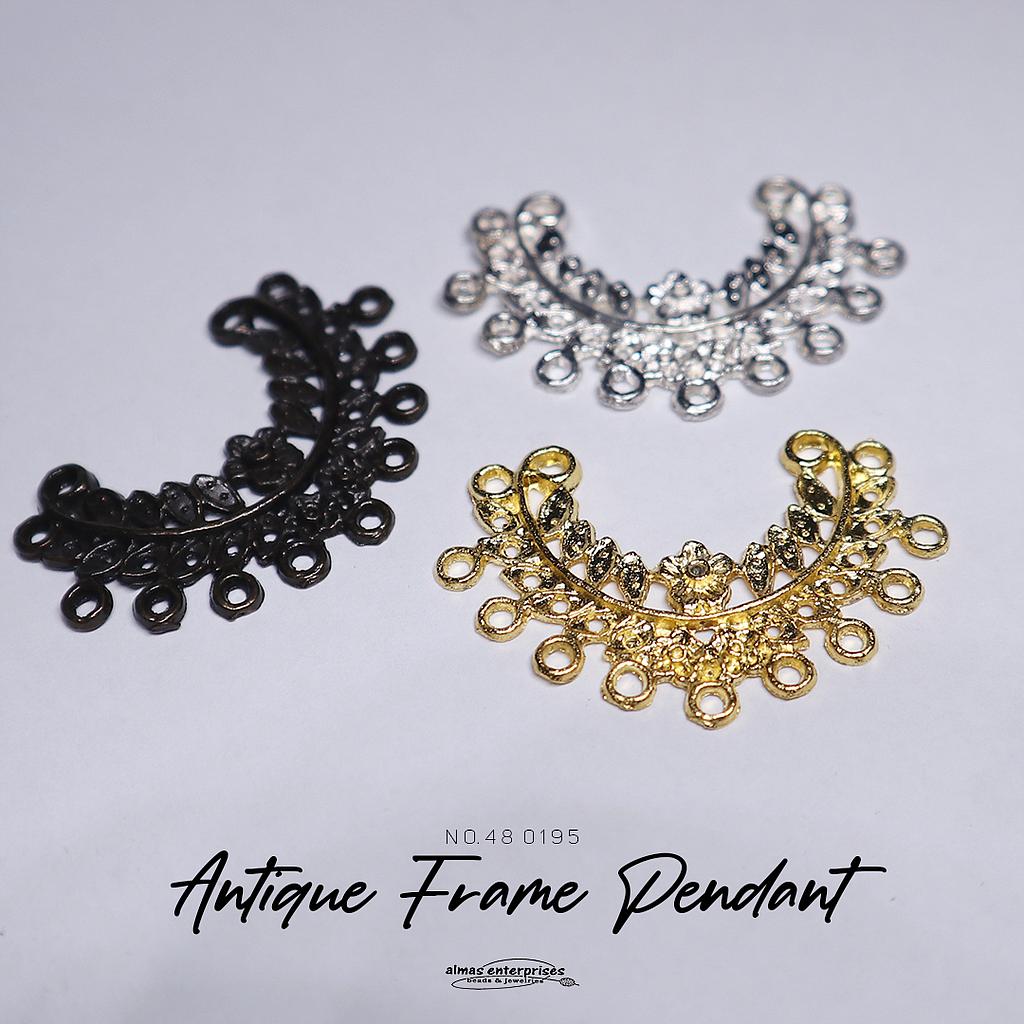 No.48 0195 Antiq Frame Pendant/2