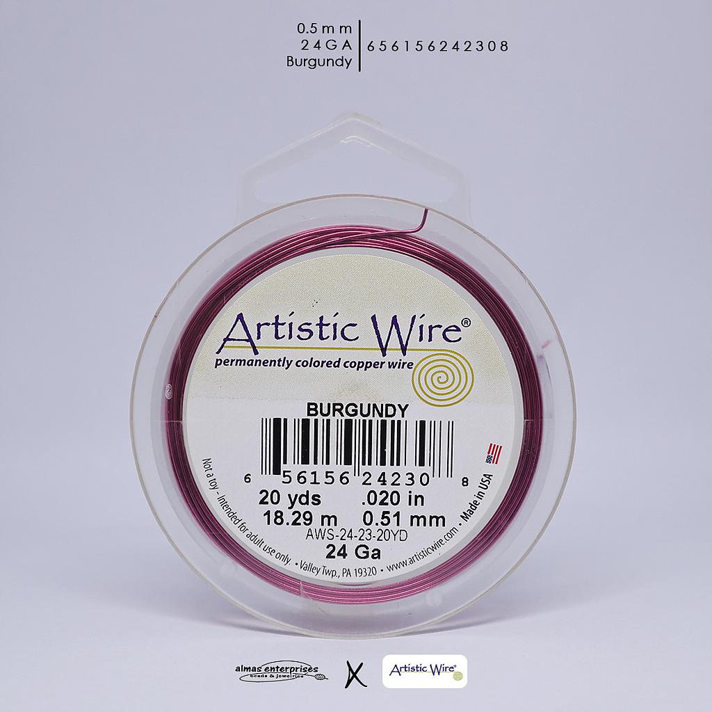 Artistic Wire BURGUNDY