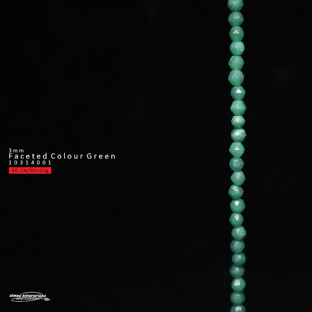 Fac 3mm Col.Green