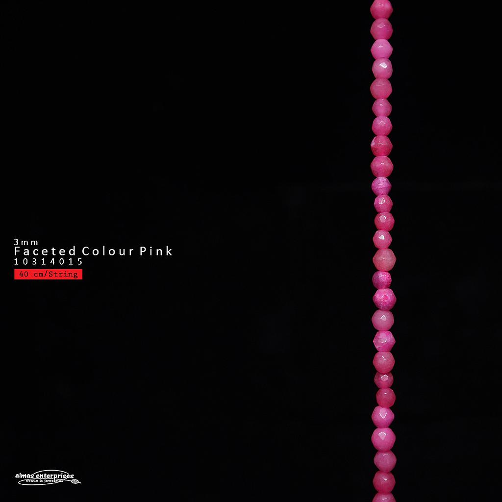 Fac 3mm Col Pink