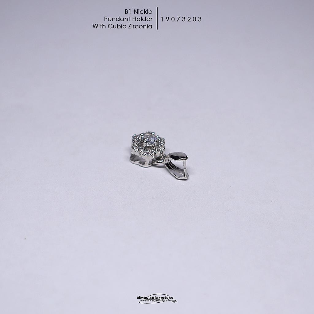 Pendant Holder With CZ B1
