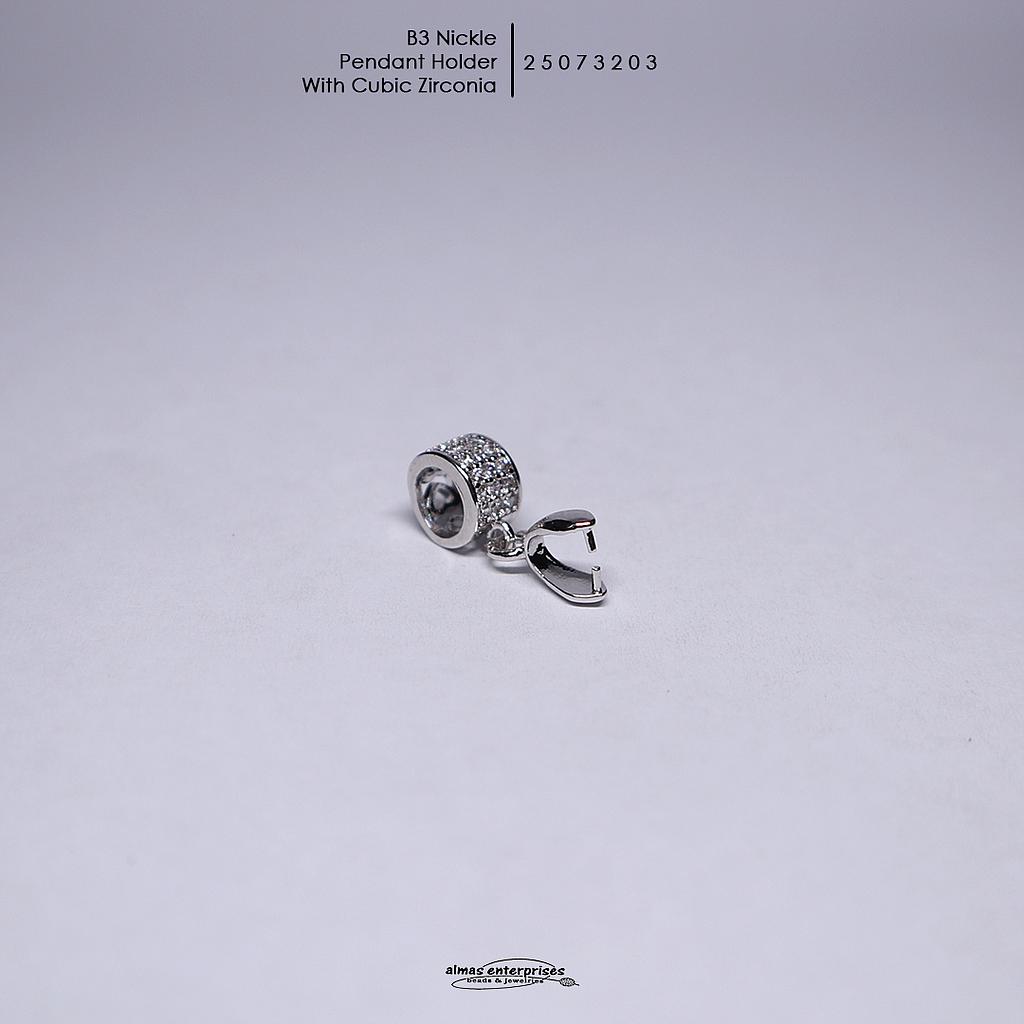 Pendant Holder With CZ B3