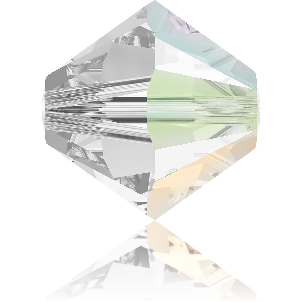 5328 6mm CRYSTAL SATIN AB