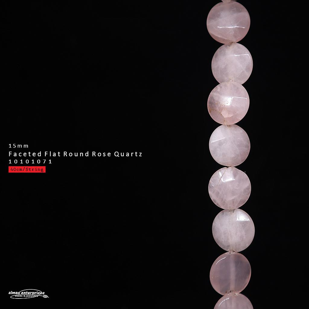 Flt Rd Fac 15mm Rose Qz