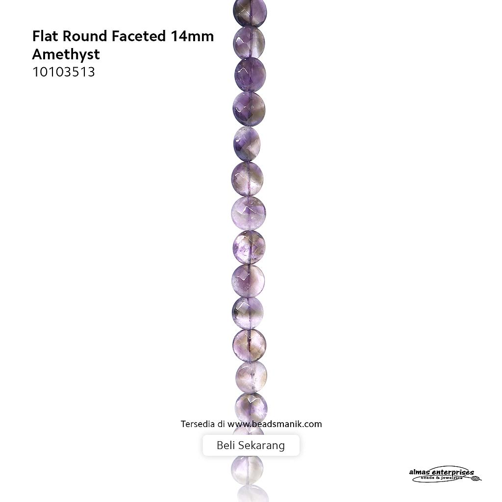Flt Rd Fac 14mm Amethyst