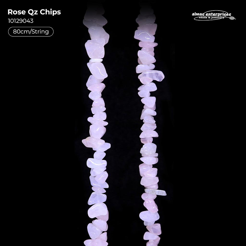 Rose Qz Big Chips