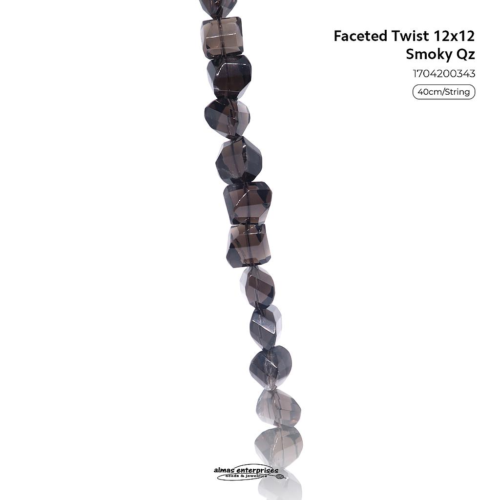 Fac Twist 12x12 Smoky Qz
